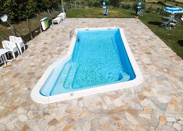 Semesterbostad In Marche With Pool & Wine Tours Montecarotto